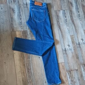 Men's Skinny Jeans in Blue Denim